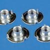 DB653 1/4 X 20 BLIND NUTS (4X3)