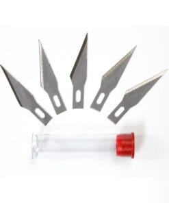 Alternative view of #11 DOUBLE HONED BLADE SHANK 0.25INCH- 0.58cm - 5 pcs
