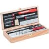 DELUXE WOODEN KNIFE & TOOL SET (BOXED)