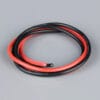 SILICONE WIRE, 14AWG 2FT / 0.6M RED-BLACK