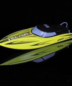 VECTOR SR65 BRUSHED ARTR RACING BOAT YELLOW - Bilde 3
