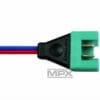 LEAD WITH PLUG M6-PLUG SYSTEM (1,5MM²)