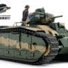 FRENCH BATTLE TANK B1 (1 MOTOR) 1/35