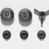 BEVEL GEAR SET/TT-01,TGS