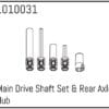MAIN DRIVE SHAFT SET & REAR AXLE HUB
