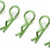 BODY CLIPS LARGE/GREEN (10)