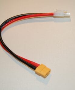 CHARGE LEAD TRAXXAS 4mm BANANA PLUG- - 20CM