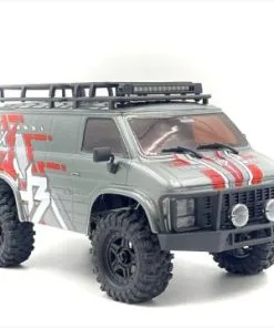 Alternative view of MICRO CRAWLER PRO ROCK VAN GRAY – CR18P EVO-V2 – RTR 1:18